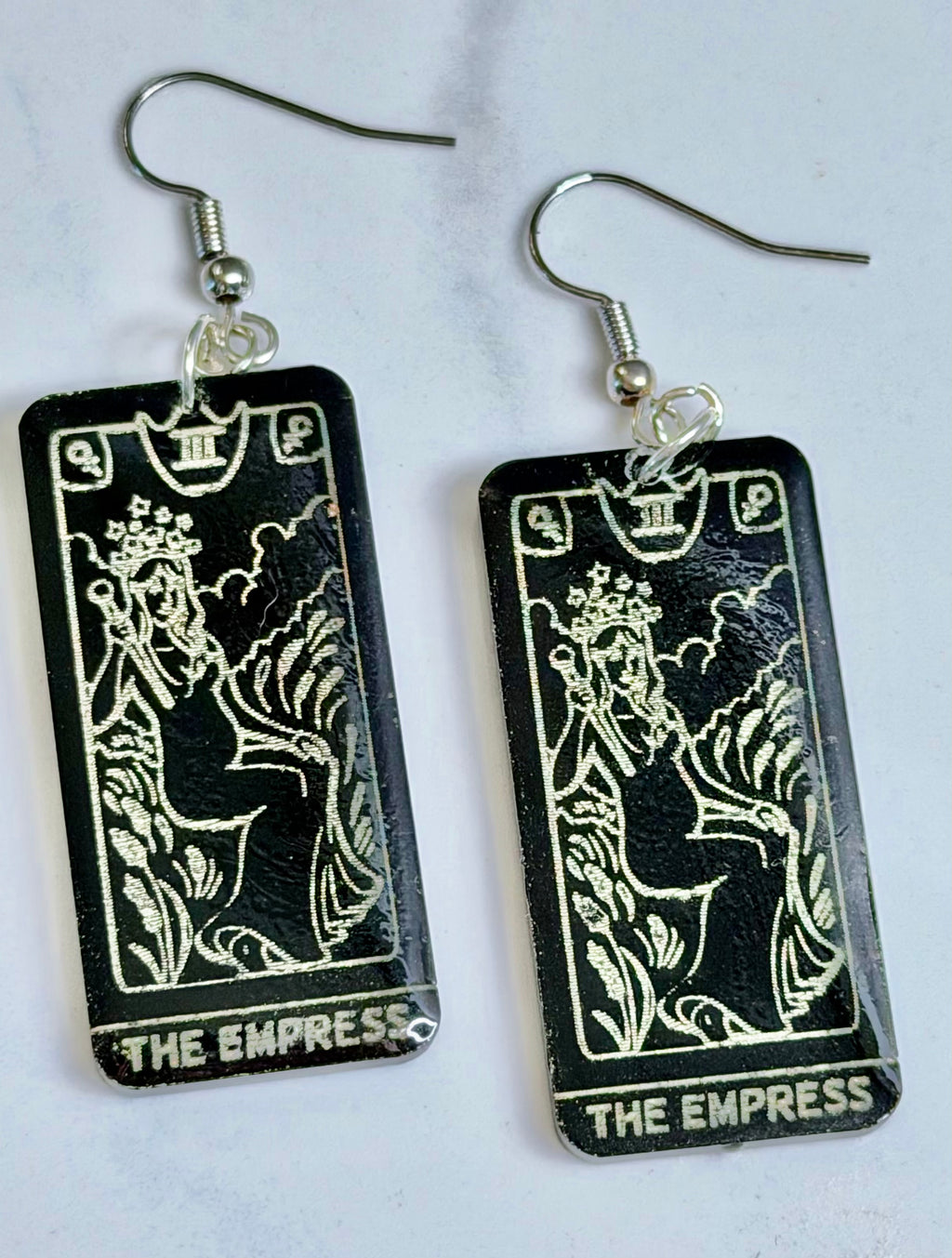 Tarot Card Earrings