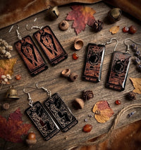 Tarot Card Earrings