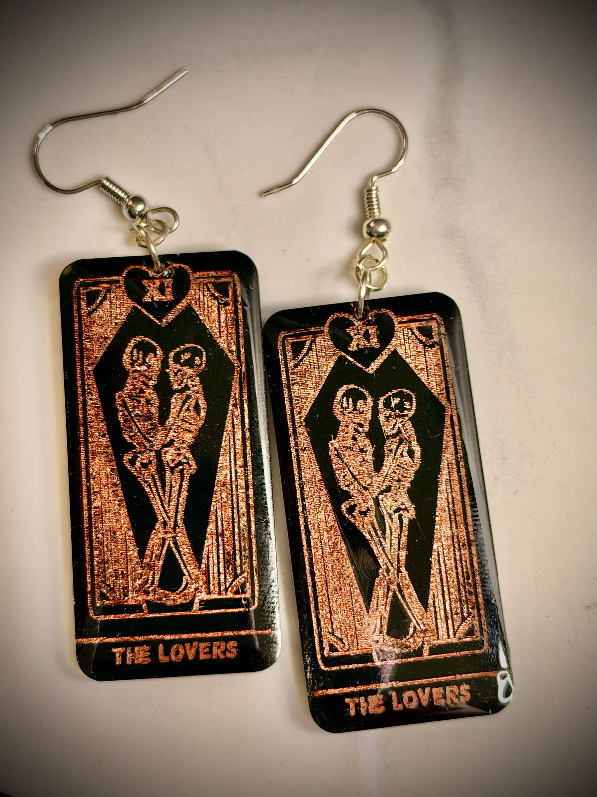 Tarot Card Earrings