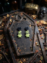 Oogie Boogie Wood Earrings
