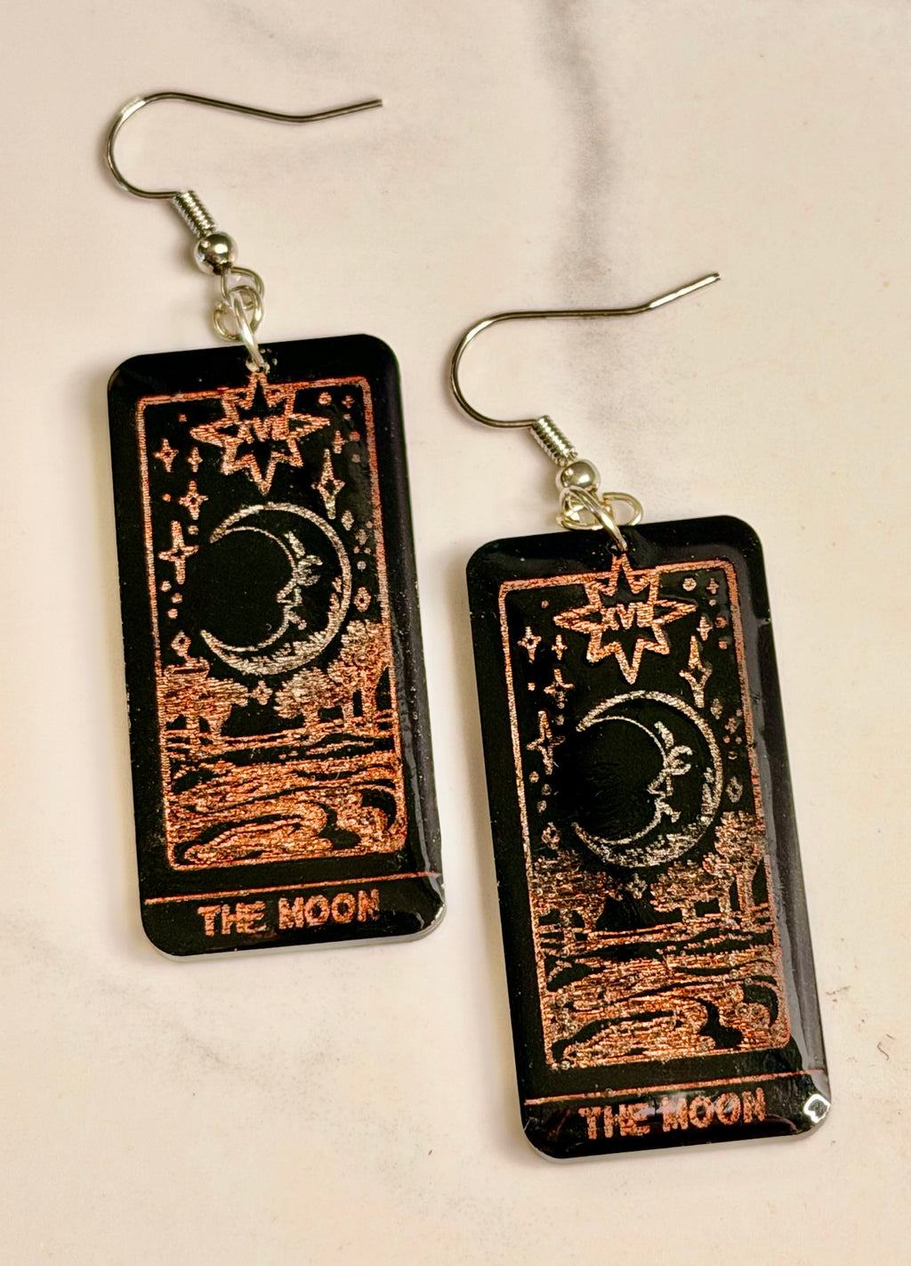 Tarot Card Earrings