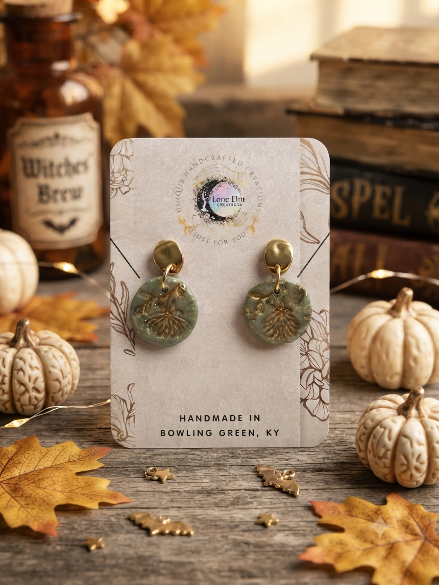 Fall Polymer Clay Earrings