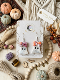 Ghost Polymer Clay Earrings