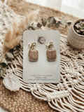 Rose Gold Stud Bow Earrings
