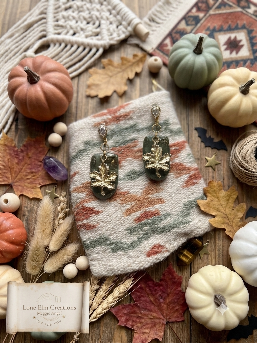 Fall Polymer Clay Earrings