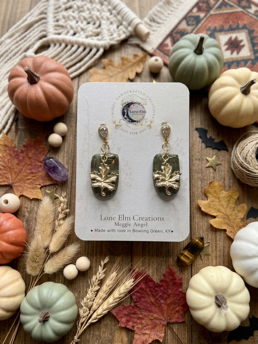 Fall Polymer Clay Earrings