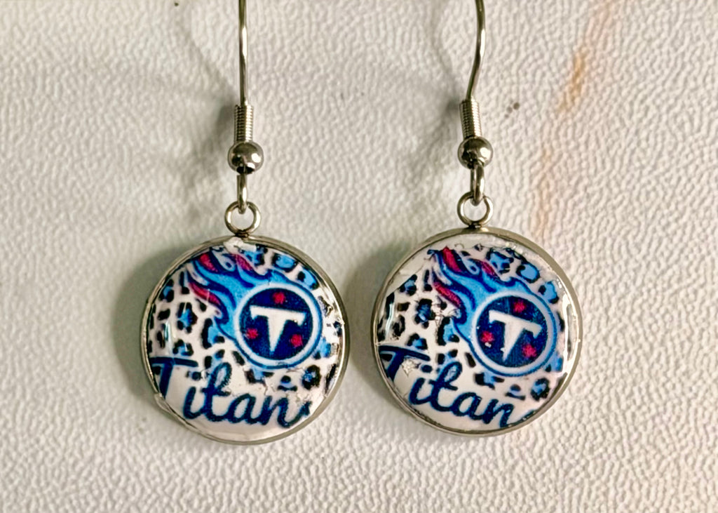 Tennessee Titans Dangle Earrings