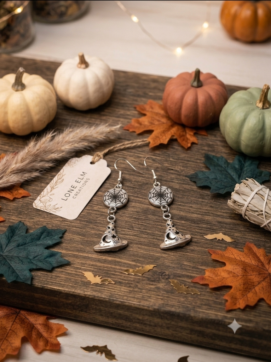 Witch Dangle Earrings