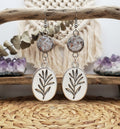 Boho Leaf Earrings