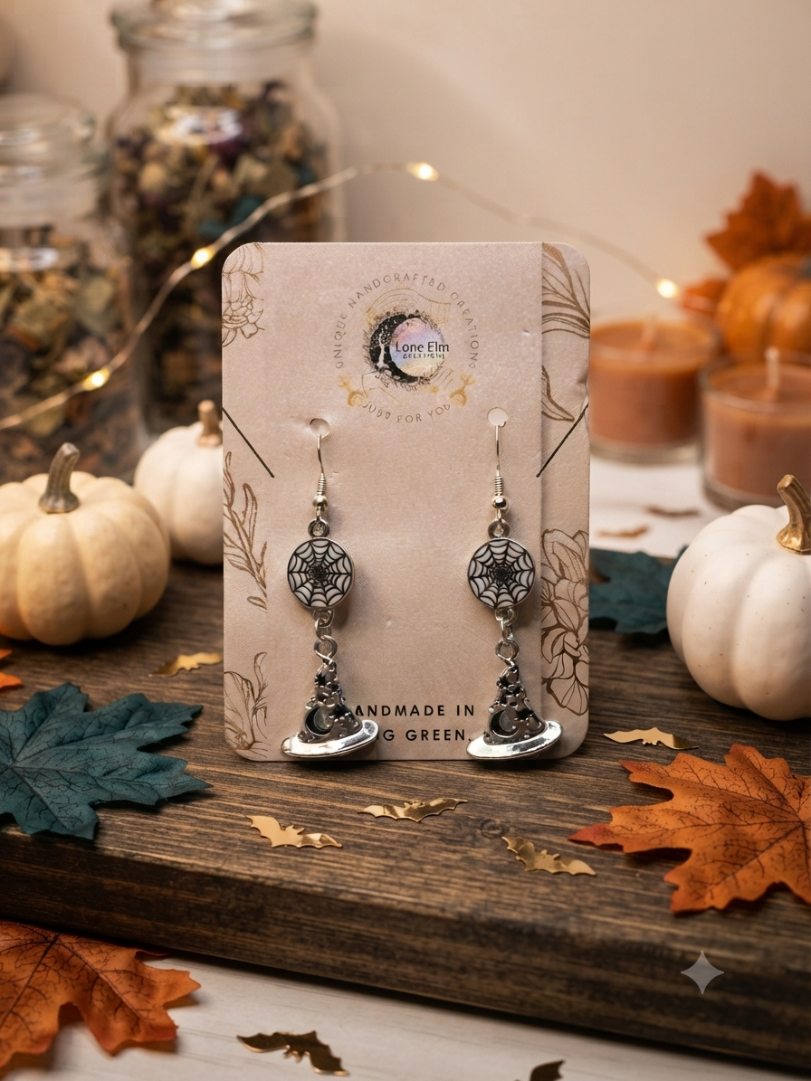 Witch Dangle Earrings