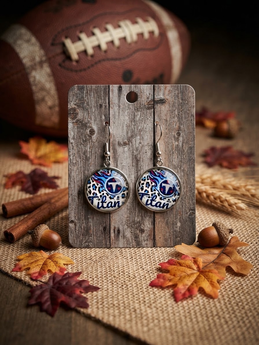 Tennessee Titans Dangle Earrings