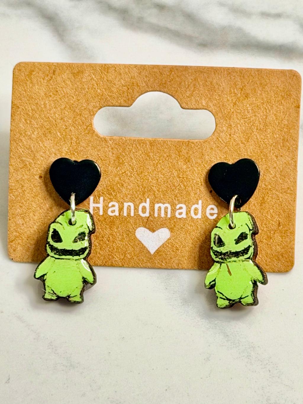 Oogie Boogie Wood Earrings