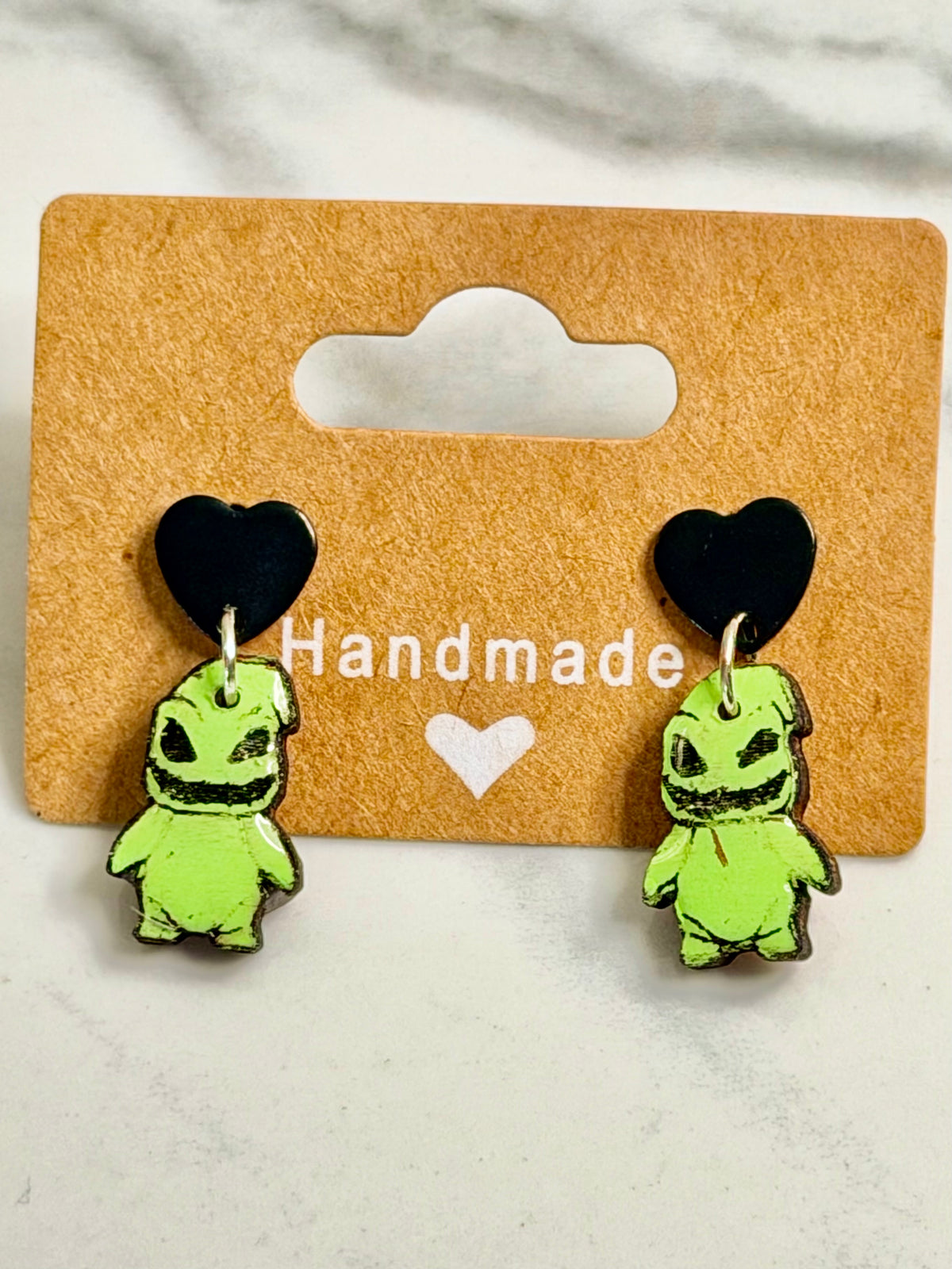 Oogie Boogie Wood Earrings